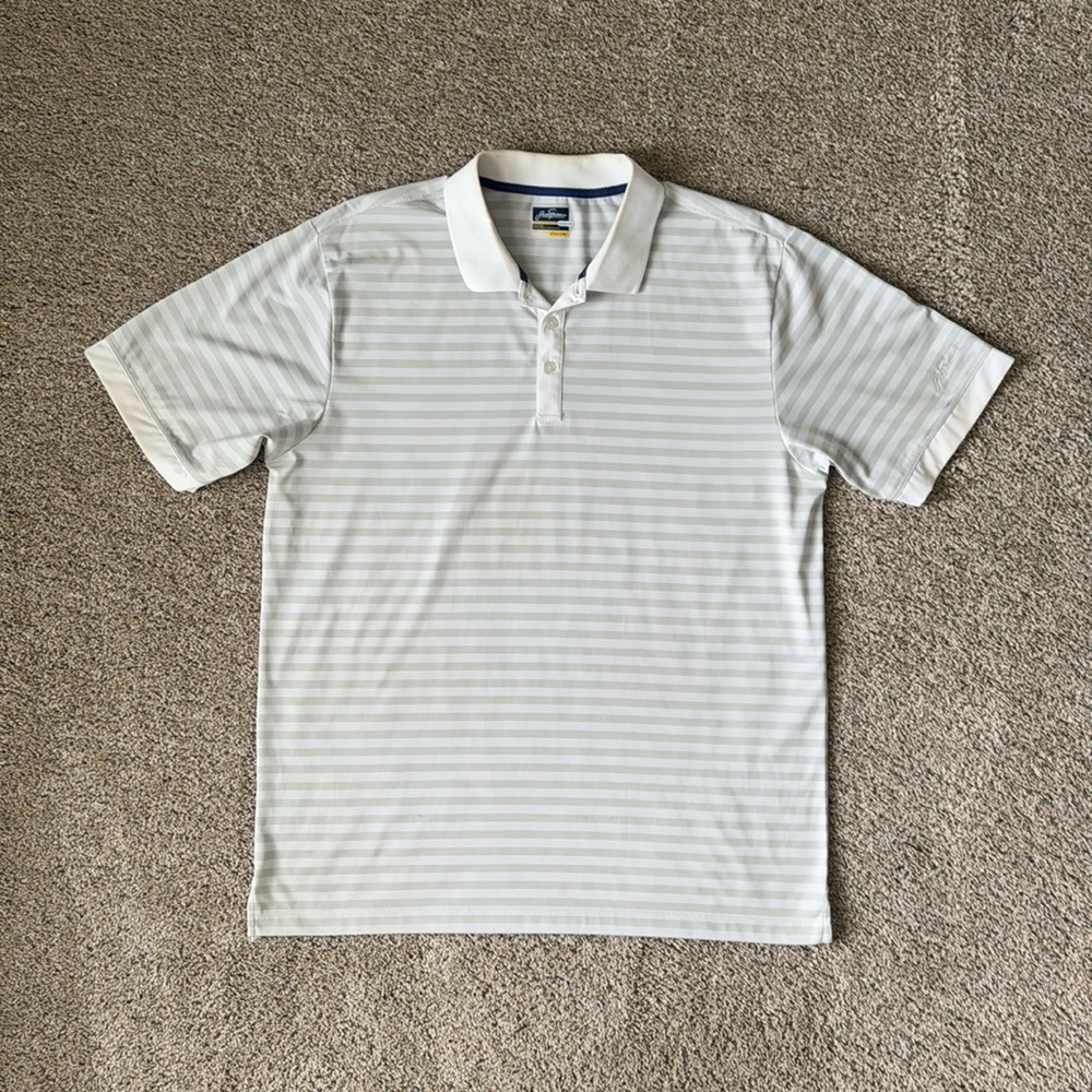 Jack Nicklaus Striped Golf Polo